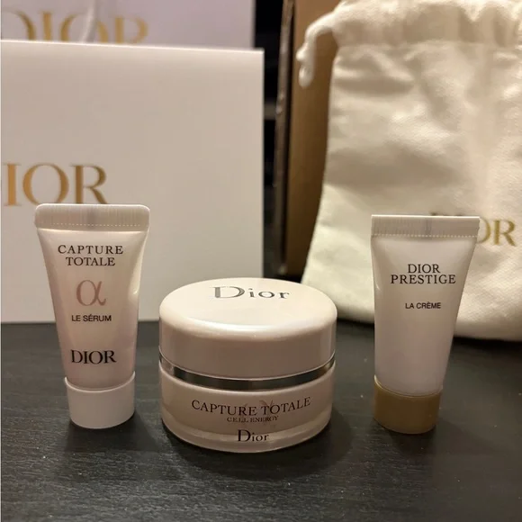 Dior pouch and a 3 exclusive miniatures - Picture 4 of 15